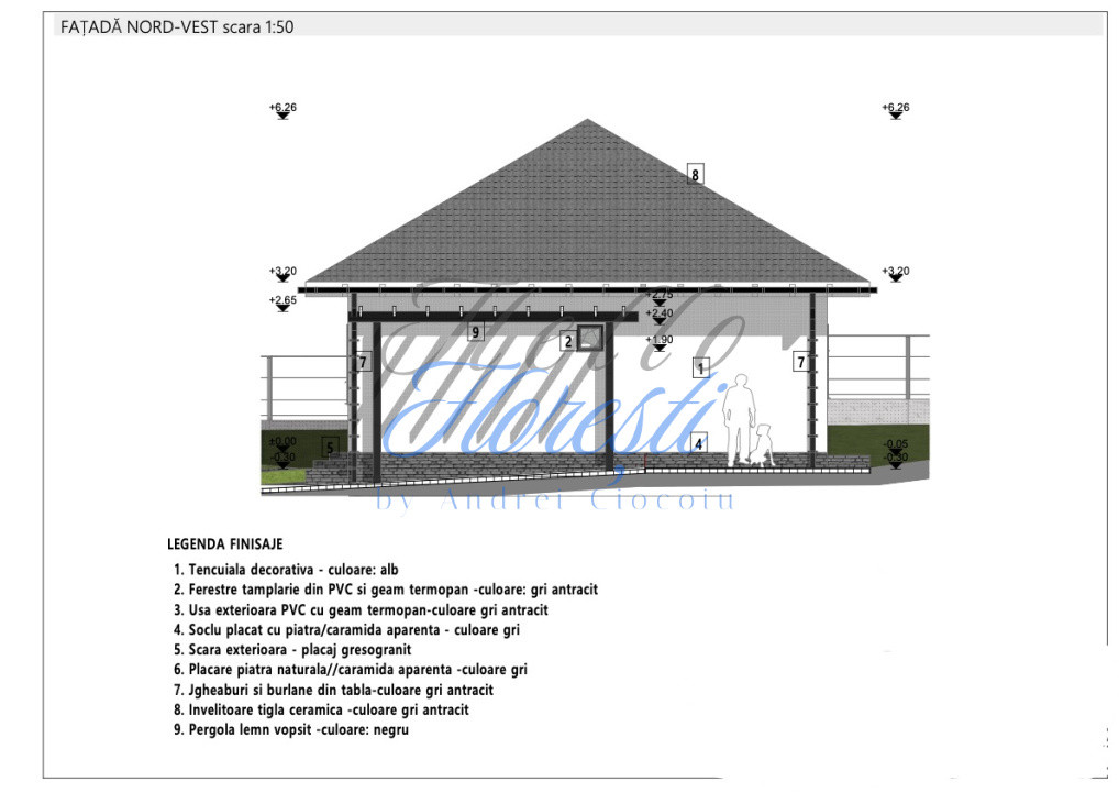 Casa individuala NZEB, 170mp utili, 500mp teren, 3 parcari Chinteni