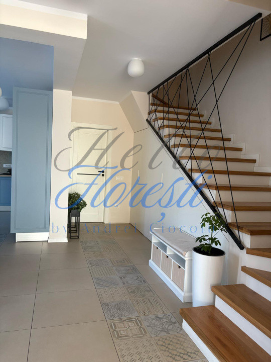 Casa duplex, ultrafinisata 4 camere, 3 bai, 117mp utili, 220mp teren, zona Iris