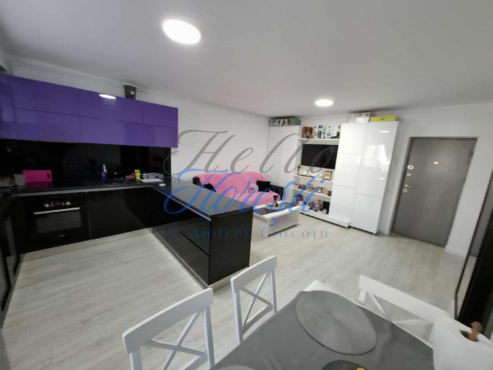Apartament 2 camere, 42.57mp , Zona Teilor, Floresti 