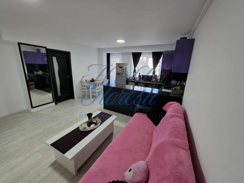 Apartament 2 camere, 42.57mp , Zona Teilor, Floresti 