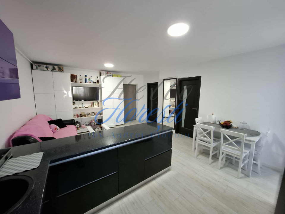 Apartament 2 camere, 42.57mp , Zona Teilor, Floresti 