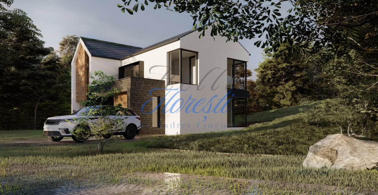 Teren cu autorizatie casa individuala 750mp, expunere sudica Feleacu