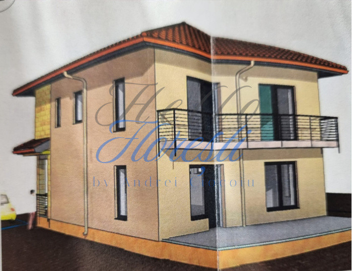 Casa individuala 120mp utili, 465mp teren 4 camere, 3 bai,2 parcari Dezmir