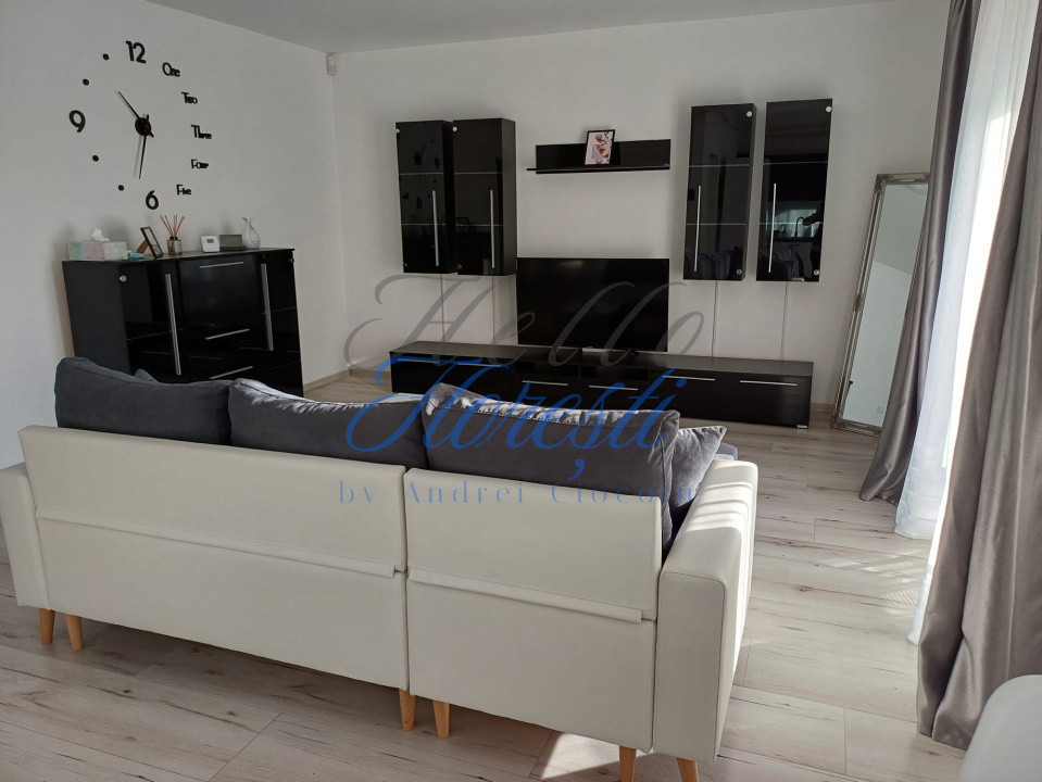 Duplex de inchiriat 110 mp + 250 mp curte in Floresti zona Terra 