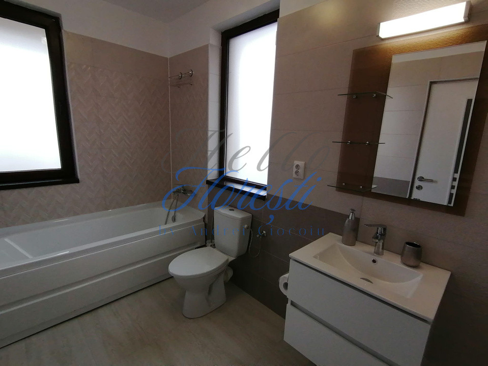 Duplex de inchiriat 110 mp + 250 mp curte in Floresti zona Terra 