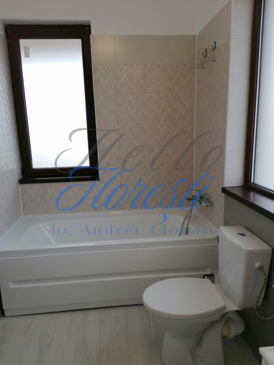 Duplex de inchiriat 110 mp + 250 mp curte in Floresti zona Terra 