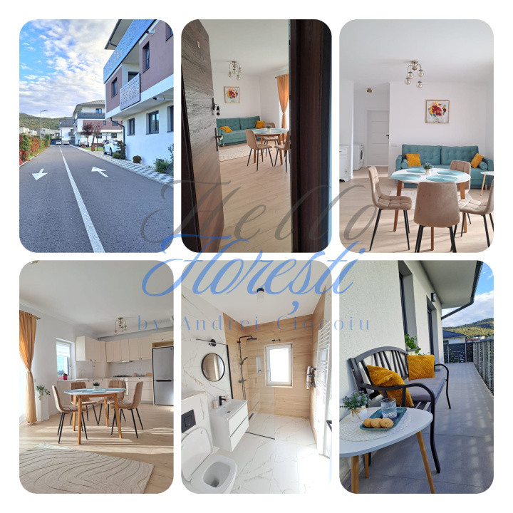 Se inchiriaza apartament, 2 camere, Floresti|Vivo