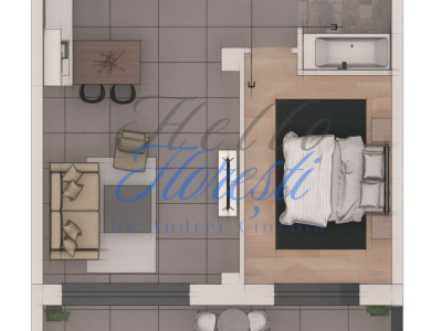 Apartament 2 camere, 50,42mp, ansamblu NZEB, zona Terra
