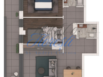 Apartament 3 camere 70,09mp ansamblu NZEB Terra