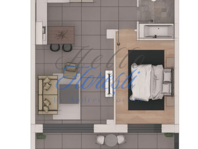Apartament 2 camere, 50,42mp, ansamblu NZEB, zona Terra
