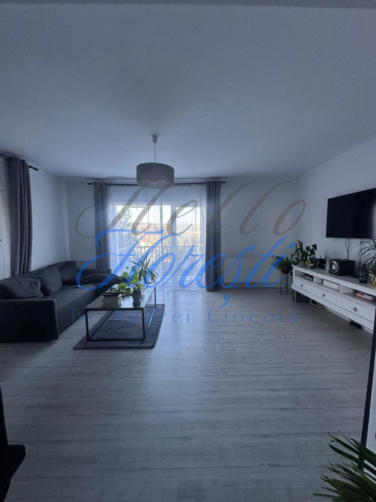 Apartament 2 camere, 56 mp , Zona Vivo, Floresti 