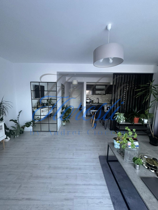 Apartament 2 camere, 56 mp , Zona Vivo, Floresti 