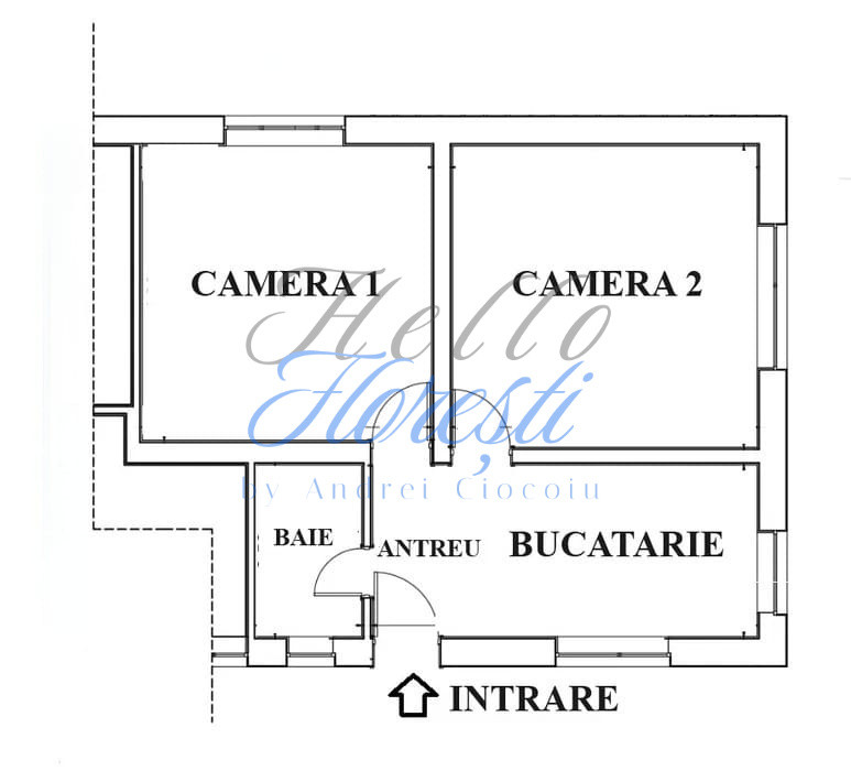 Apartament 2 camere,56 mp | Zona Donath / Grigorescu