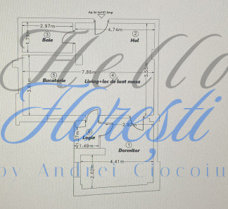 Apartament 2 camere, 57mp | Zona Calea Baciului | Cluj-Napoca |