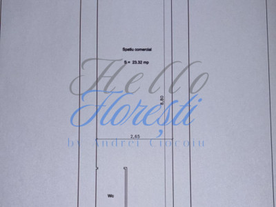 Spatiu comercial 23.32mp utili | Zona Ultracentrala | Cluj