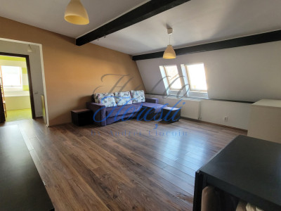 Mansarda inalta, 2 camere,54mp, parcare inclusa, Muzeul Apei, Floresti