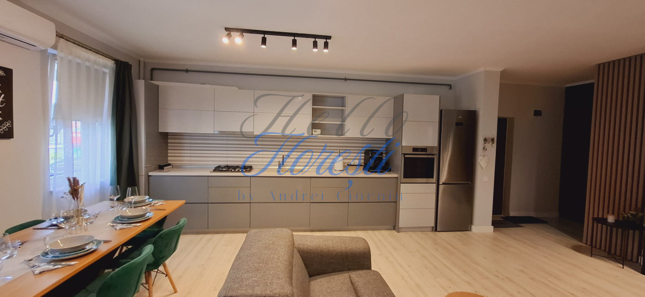 Se inchiriaza, apartament 3 camere, 74 mp, in Floresti|SubCetate