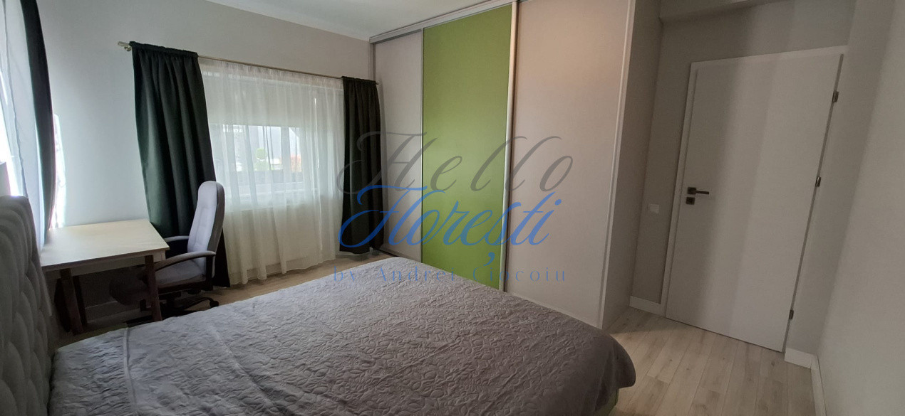 Se inchiriaza, apartament 3 camere, 74 mp, in Floresti|SubCetate