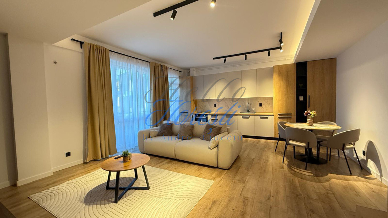 Apartament 2 camere Lux, 57.4 mp , zona Vivo , Floresti 