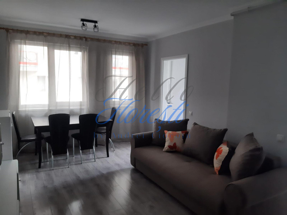 Închiriere apartament 2 camere ,43 mp, zona Abatorului , Floresti