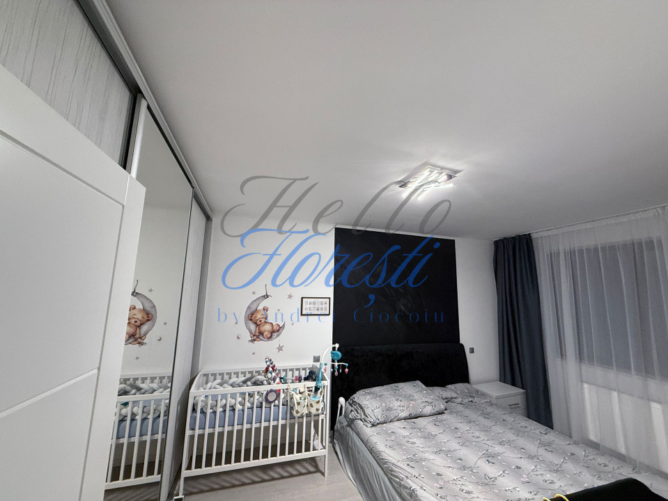 Apartament 2 camere 51 mp si 5 mp in Floresti zona Vivo 