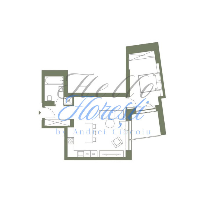 Apartament 2 camere, 52mp | Zona Marasti | Cluj-Napoca |