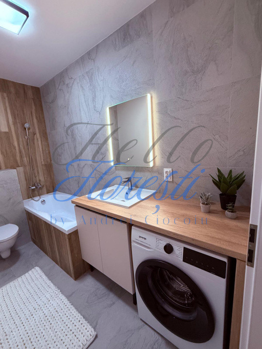 Apartament 3 camere 56mp, ultrafinisat, orientare vestica, Terra