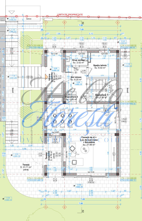 Casa individuala , 4 camere, teren 600 mp zona Chinteni