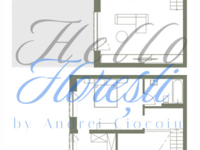 Apartament 3 camere 99.9 mp si terasa 54.4 mp in Hexagon 