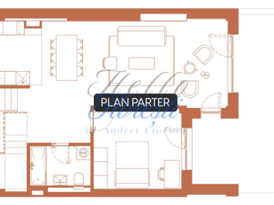 Apartament 4 camere 128.1 mp + gradina 28.1 mp + 8 mp in Hexagon 