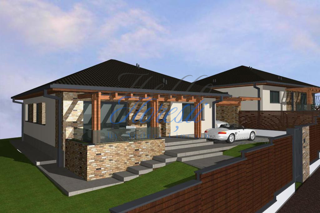 Casă pe un singur nivel, Popești, jud. Cluj