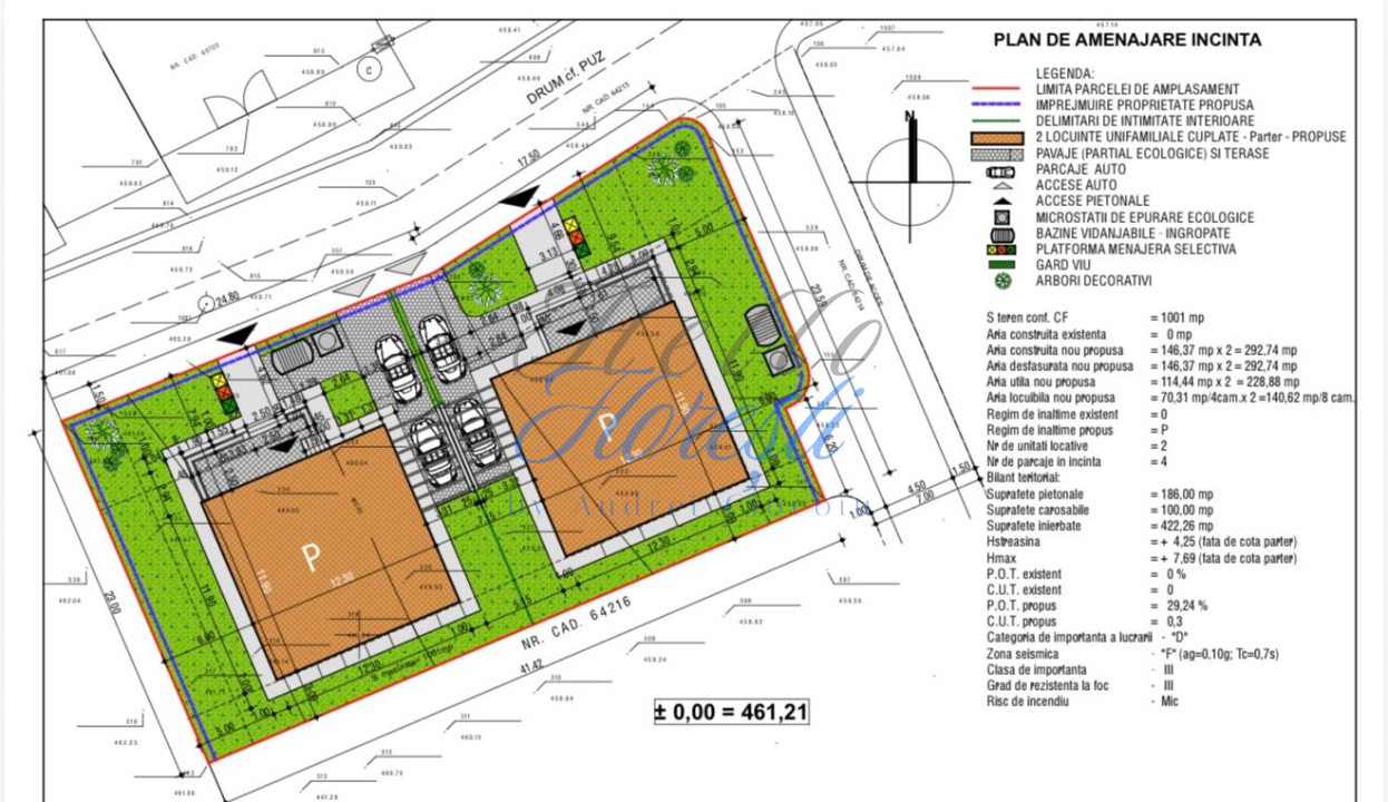 Casă pe un singur nivel, Popești, jud. Cluj
