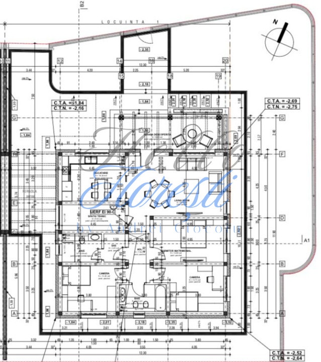 Casă pe un singur nivel, Popești, jud. Cluj