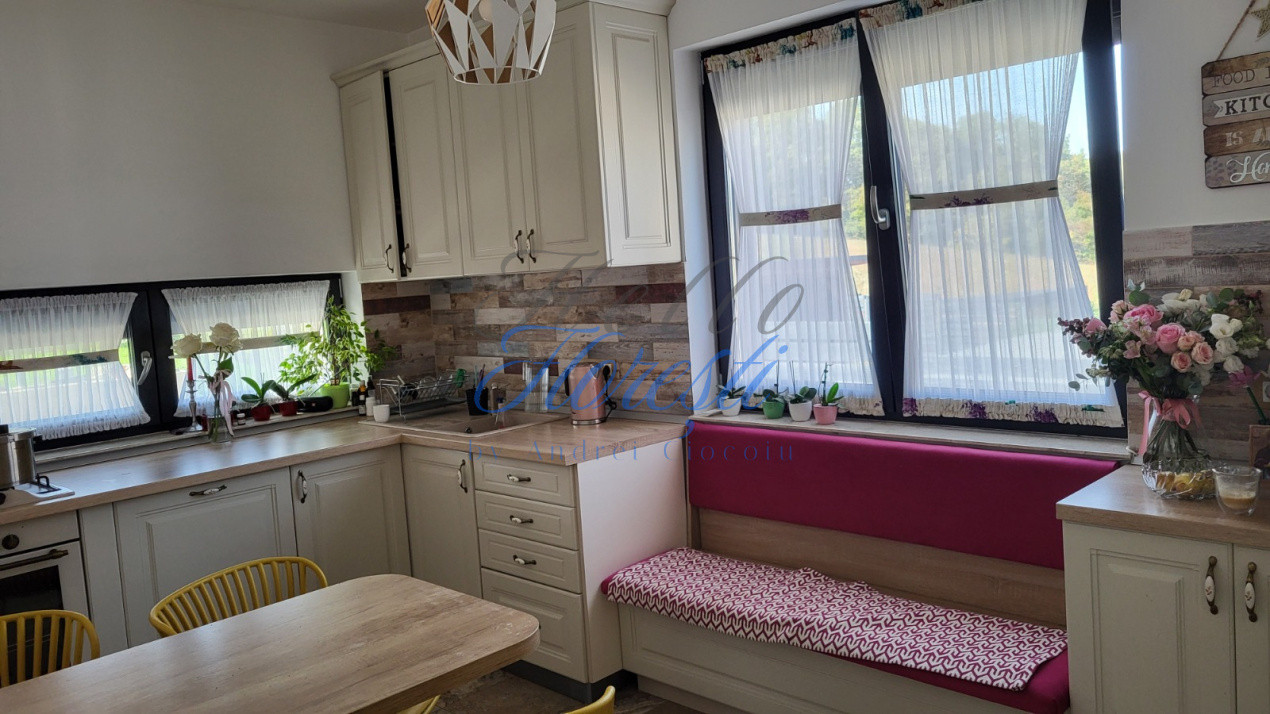 Casa individuala, 4 camere, mobilat, cartier rezidential privat Dezmir