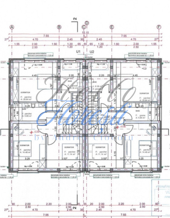 Duplex 4 camere in Cluj zona Borhanci 