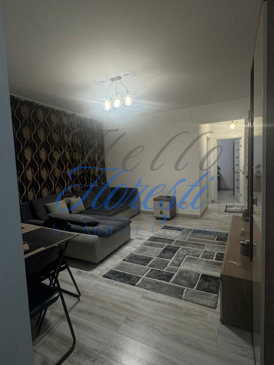 Apartament 2 camere, etaj intermediar, zona Teilor, Florești