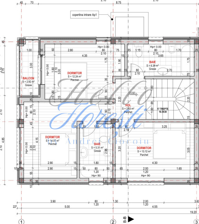 Duplex 5 camere in Chinteni 