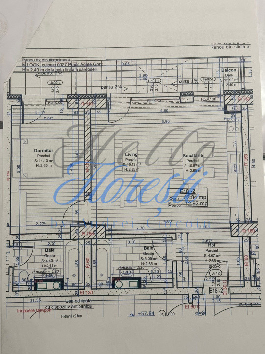 Apartament 2 camere 54mp + PARCARE | Marasti | Cluj