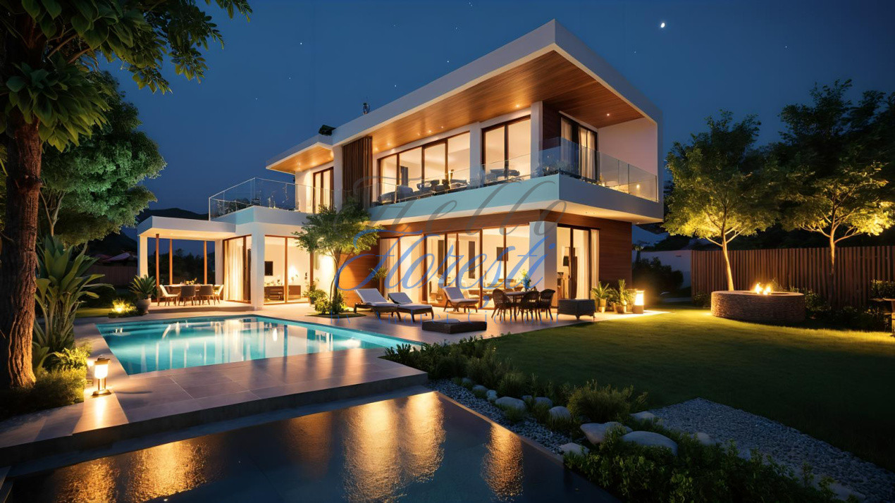 Vila 4 camere 3 bai si piscina in Sannicoara