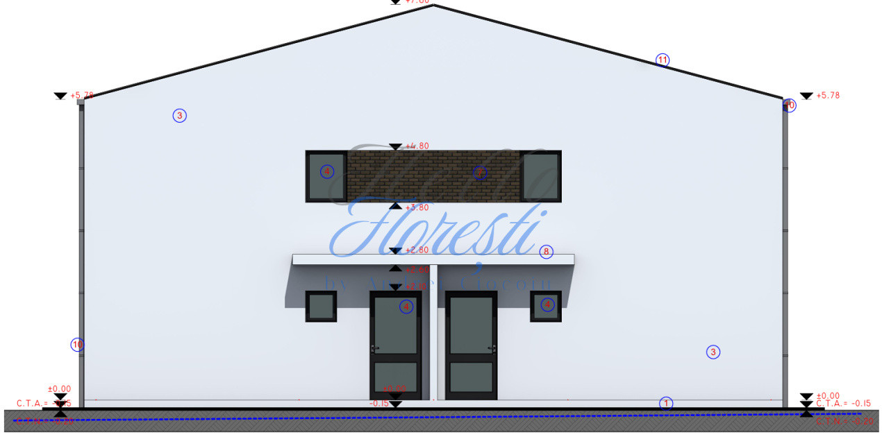 Duplex cu 4 camere in Chinteni zona centrala