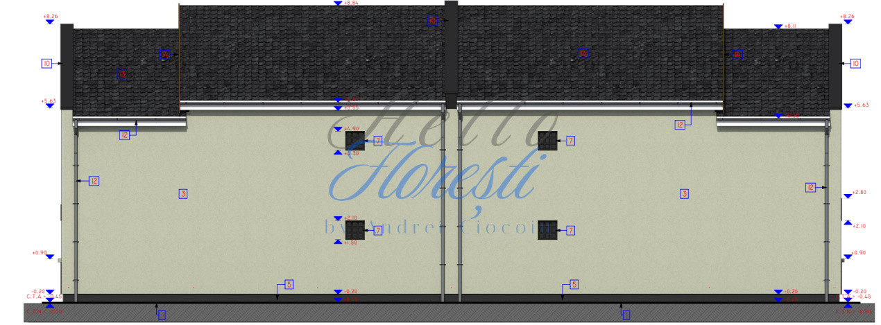 Duplex cu 4 camere in Chinteni zona centrala
