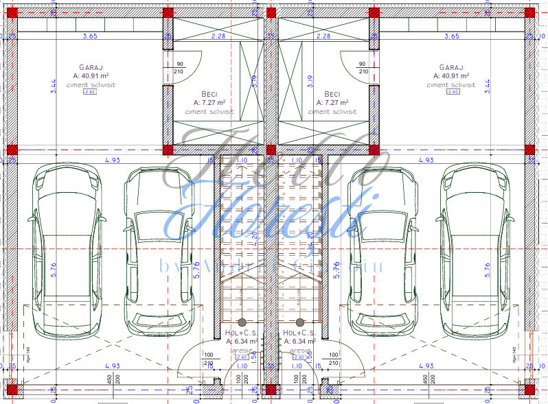 Duplex cu 4 camere in Chinteni zona centrala