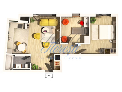 Apartament 3 camere, semifinisat, 69 mp, cu terasa, Zona Centrul Clujului!