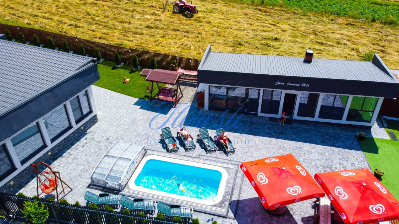 Casa individuala cu piscina, 200 mp, Somesu Rece