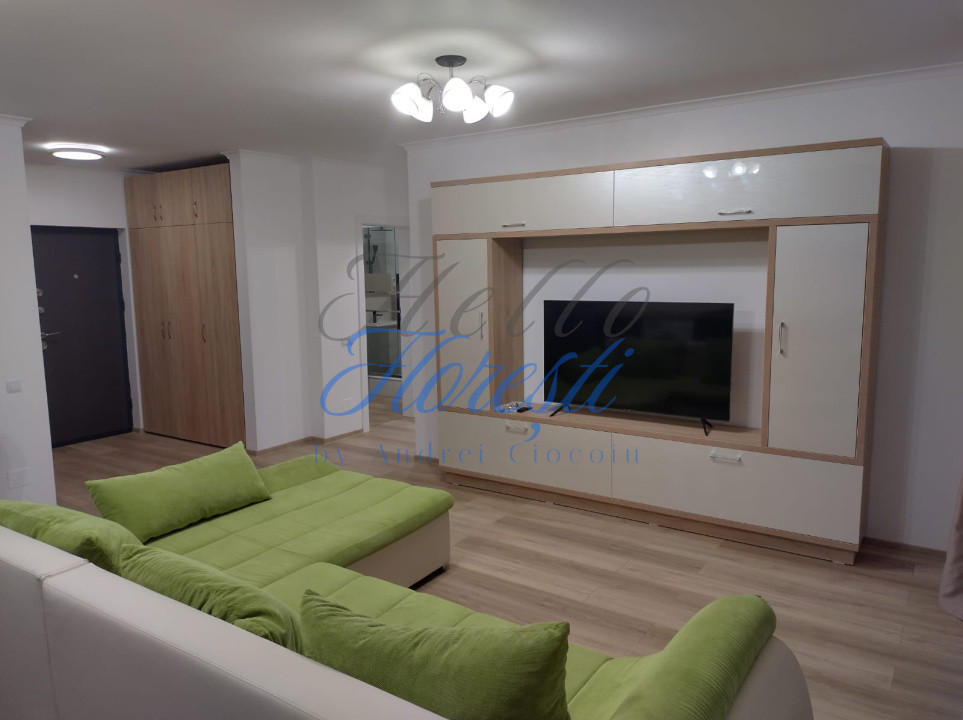 Apartament 2 camere, 60 mp, Floresti | Teilor