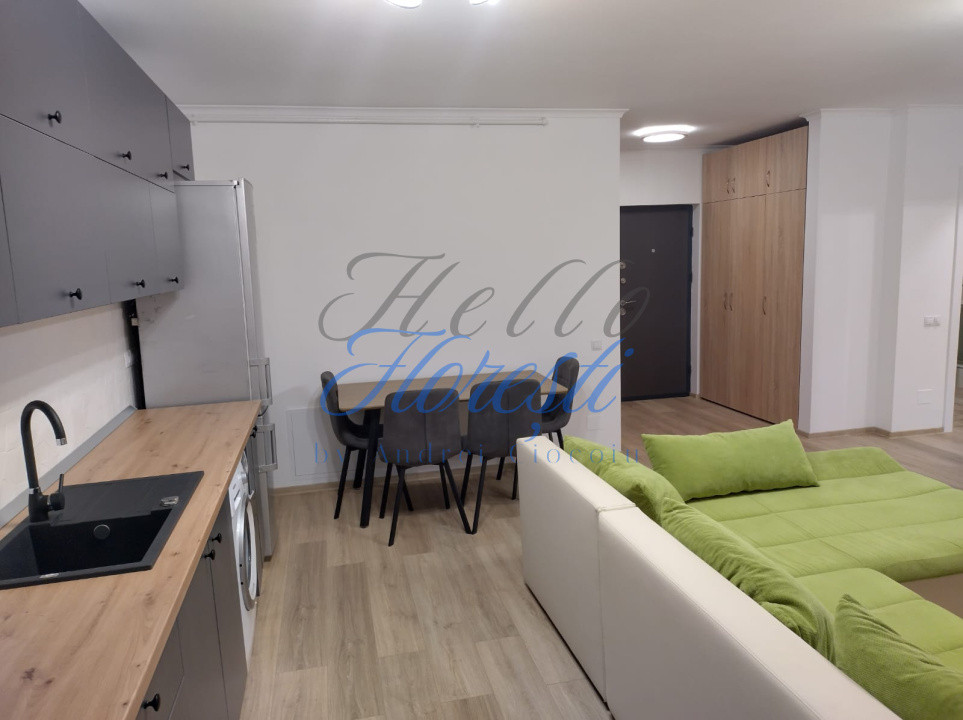 Apartament 2 camere, 60 mp, Floresti | Teilor