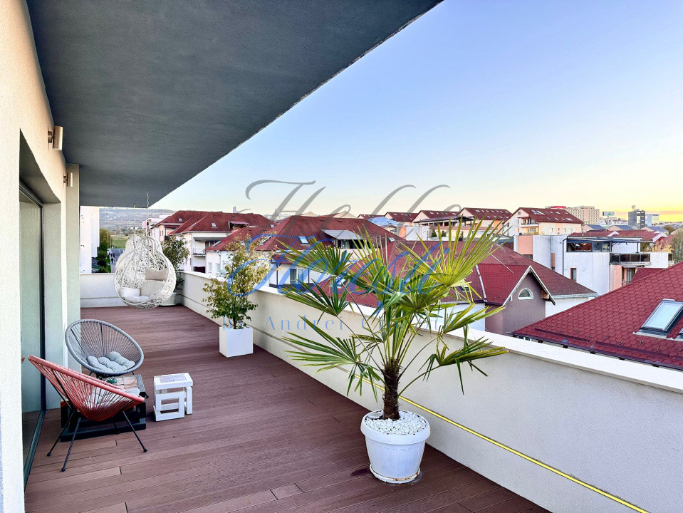 Penthouse lux 2 nivele 7 camere 180 mp | 3 terase 250 mp | zona Buna Ziua | Cluj