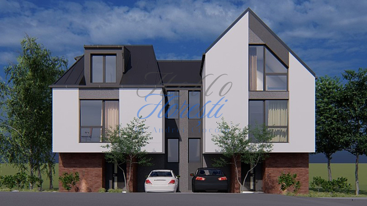 Duplex NZEB, 5 camere, 4 bai, 151mp utili, zona Faget