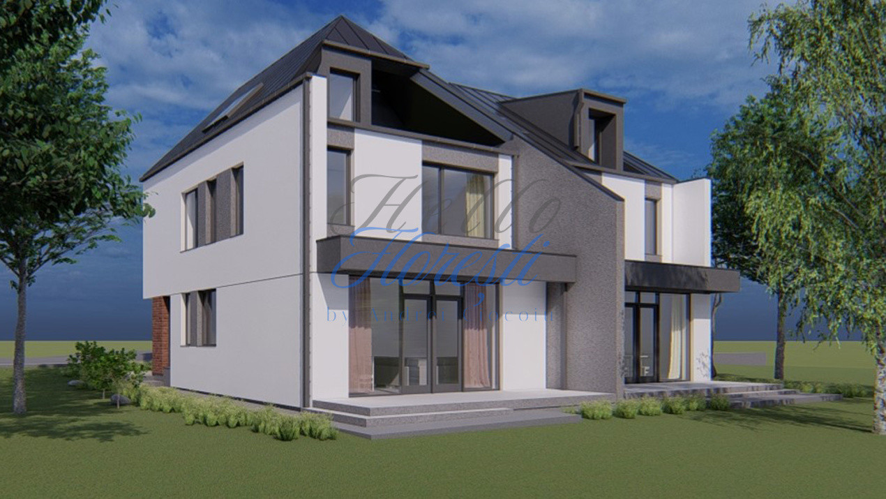 Duplex NZEB, 5 camere, 4 bai, 151mp utili, zona Faget