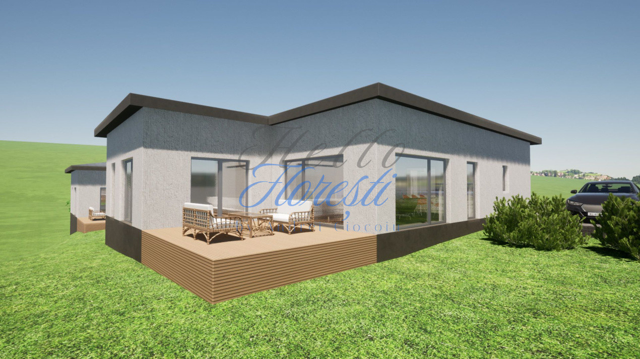 Casa 4 camere 120MP +480 MP Gradina+2 Parcari , Zona Popesti, Cluj